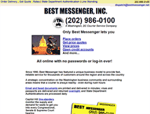Tablet Screenshot of bestmessenger.net